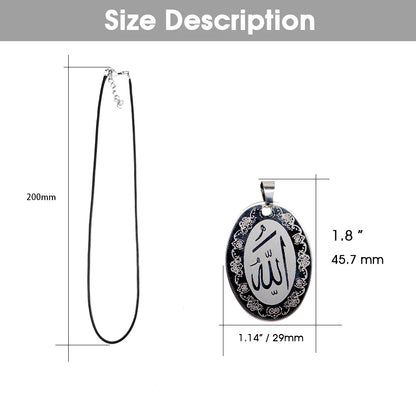 Stainless Steel Car Pendant Allah swt