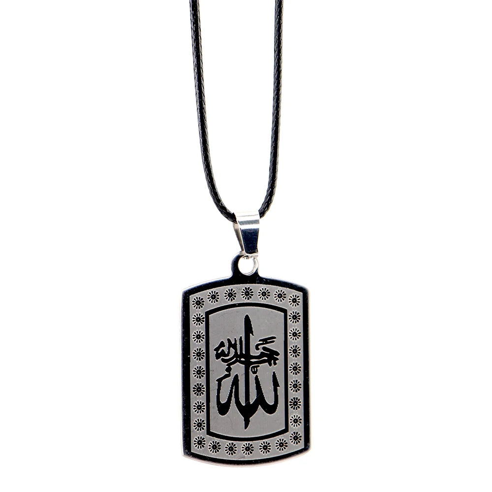 Stainless Steel Car Pendant Allah swt